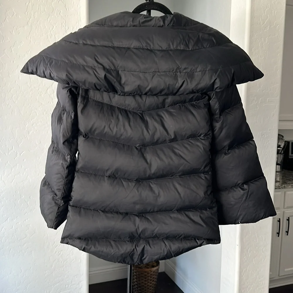 Alice + Olivia Black Puffer Jacket - Picture 2 of 16